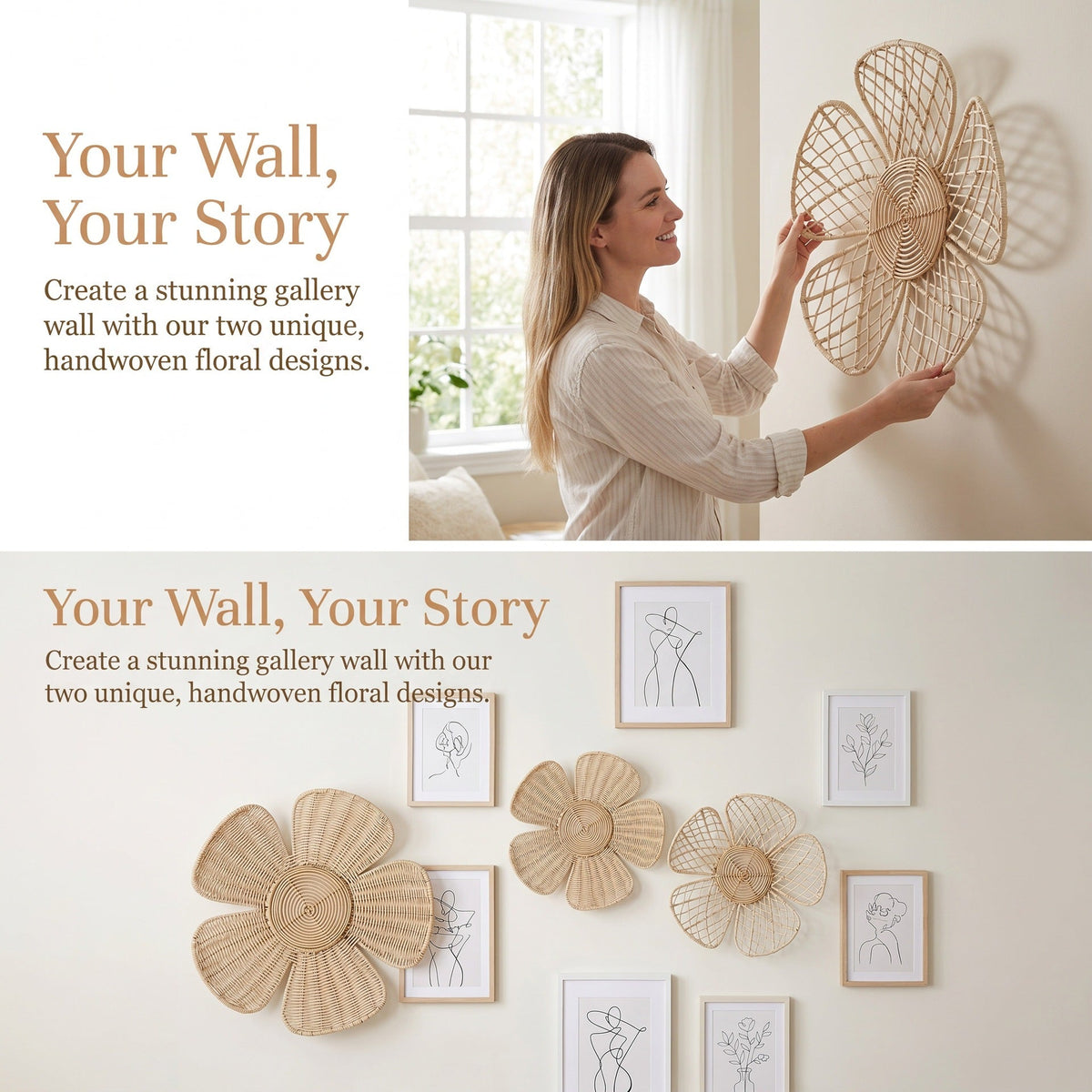 Wall Decoration made of Braided Material | Kelmera