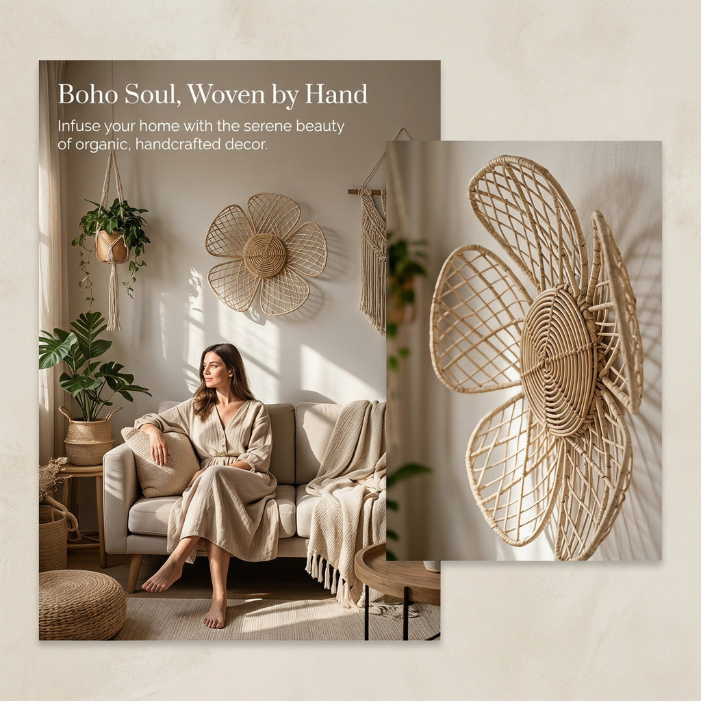 Wall Decoration made of Braided Material | Kelmera