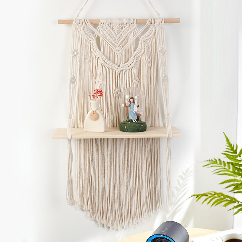 Wall Decoration Natural Wood Black | Kelmera