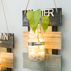 Wall Decoration with Glass Carafe Holder | Kelmera