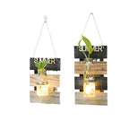 Wall Decoration with Glass Carafe Holder | Kelmera