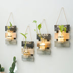 Wall Decoration with Glass Carafe Holder | Kelmera