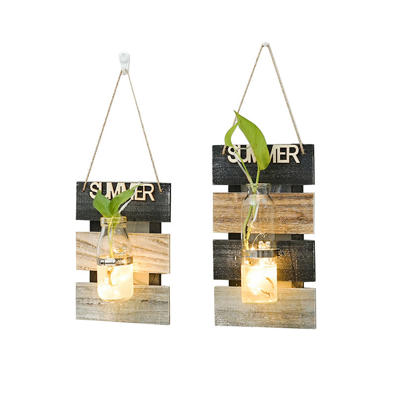 Wall Decoration with Glass Carafe Holder | Kelmera
