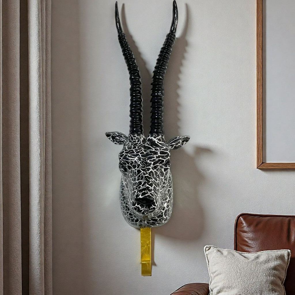 Wall Hook in the Form of a Stylized Unicorn | Kelmera