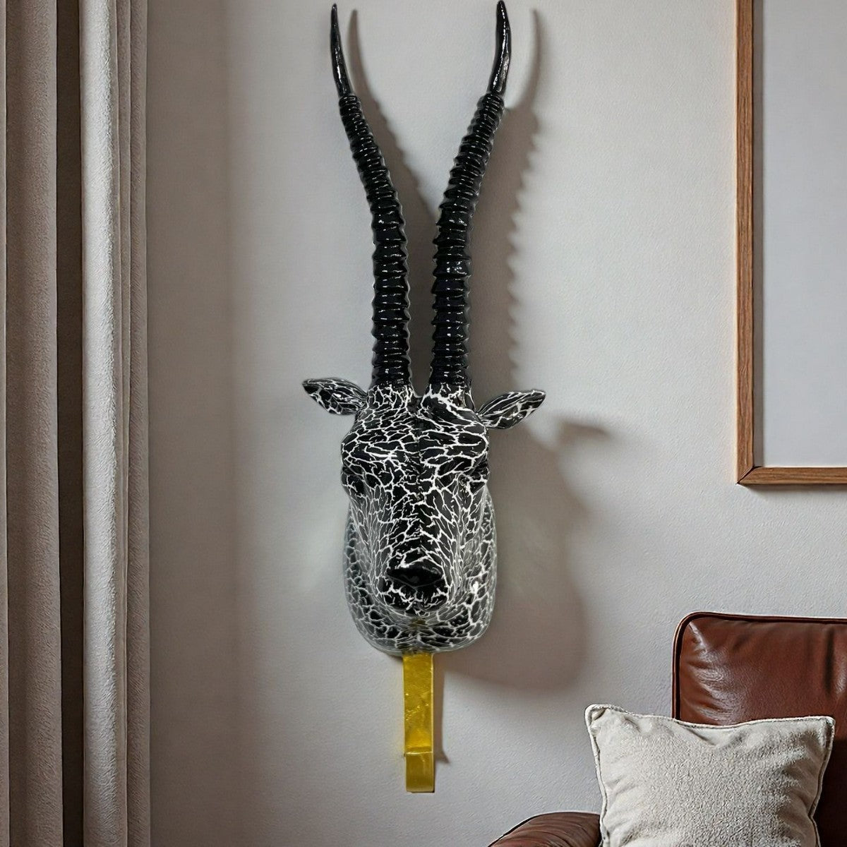 Wall Hook in the Form of a Stylized Unicorn | Kelmera