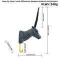 Wall Hook in the Form of a Stylized Unicorn | Kelmera
