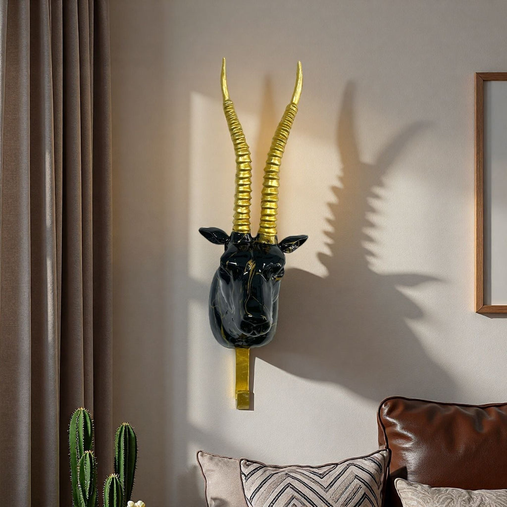 Wall Hook in the Form of a Stylized Unicorn | Kelmera