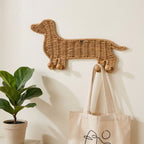 Wall Hook Woven Natural Fiber | Kelmera