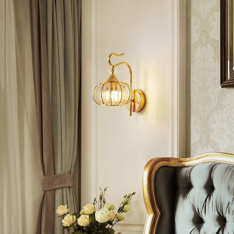 Wall Lamp Glass Metal | Kelmera