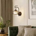 Wall Lamp Glass Metal | Kelmera
