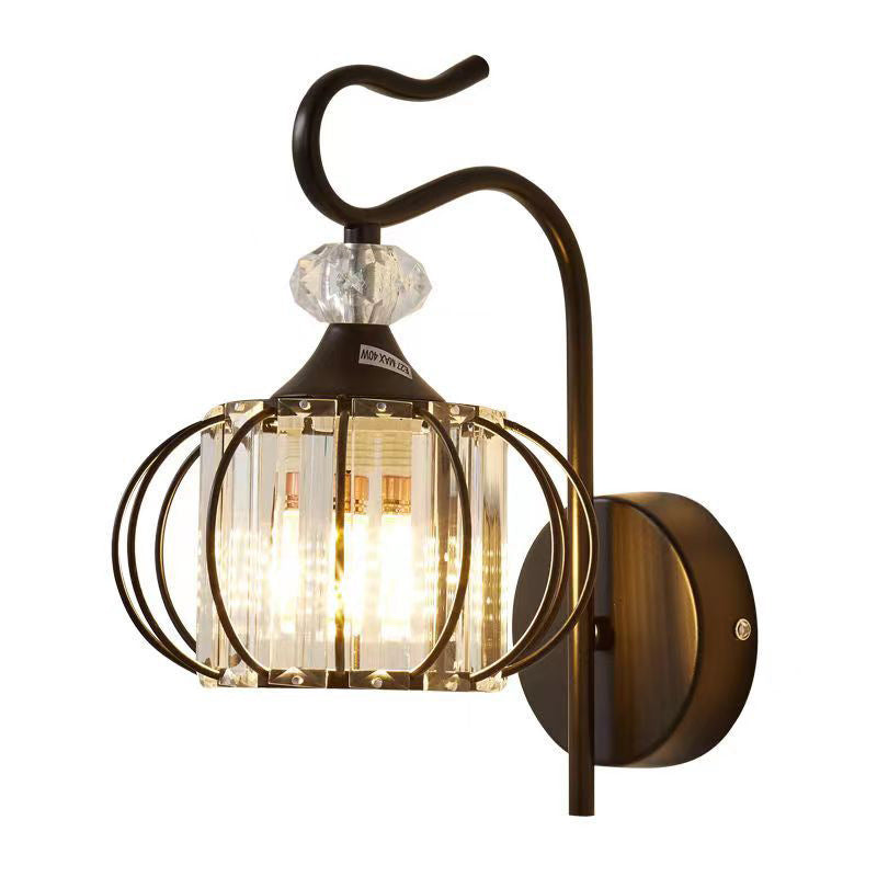 Wall Lamp Glass Metal | Kelmera