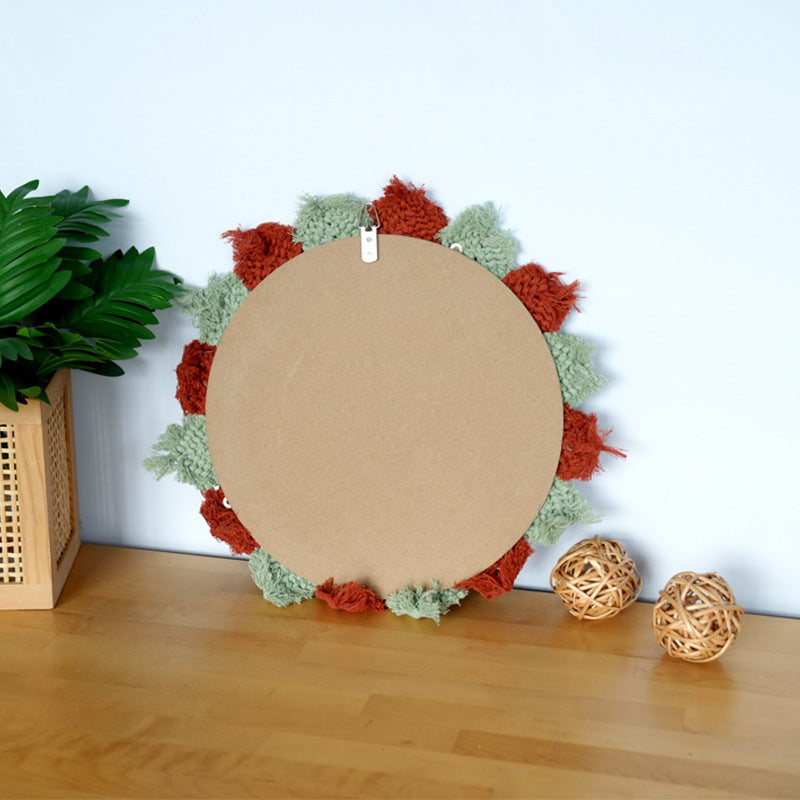 Wall Mirror with Decorative Macrame Frame | Kelmera