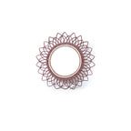 Wall Mirror with Elaborate Macrame Frame | Kelmera