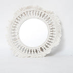 Wall Mirror with Macrame Frame | Kelmera
