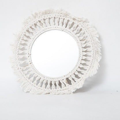 Wall Mirror with Macrame Frame | Kelmera