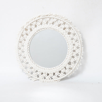 Wall Mirror with Macrame Frame | Kelmera