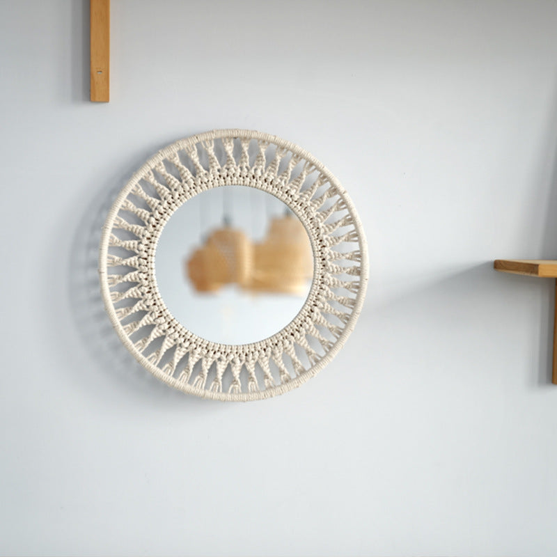 Wall Mirror with Macrame Frame | Kelmera