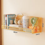 Wall-Mounted Mesh Storage Shelf | Kelmera