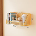 Wall-Mounted Mesh Storage Shelf | Kelmera
