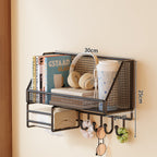 Wall-Mounted Mesh Storage Shelf | Kelmera