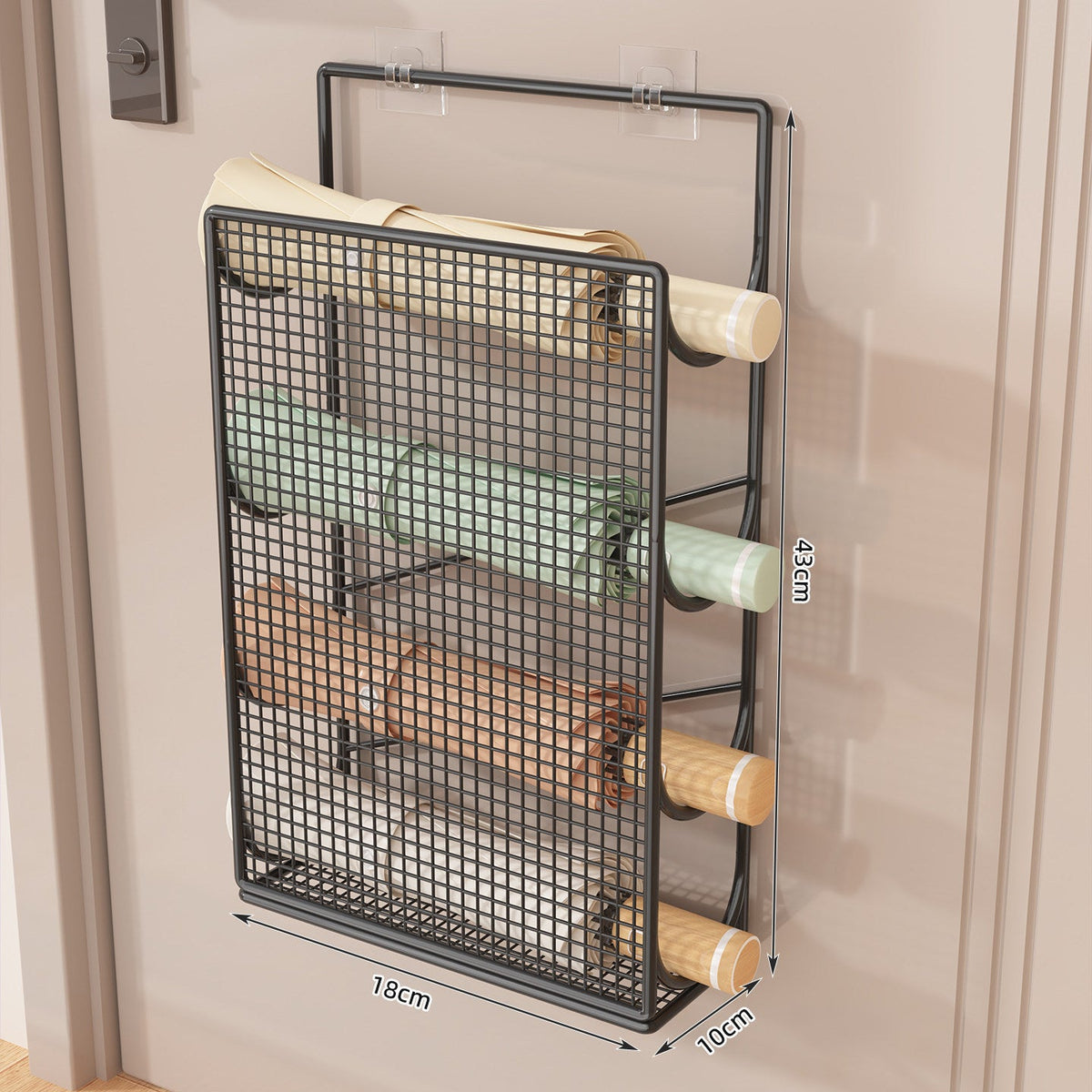Wall-Mounted Roll Paper Organizer | Kelmera