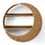 Wall Shelf made of Handcrafted Willow Material | Kelmera
