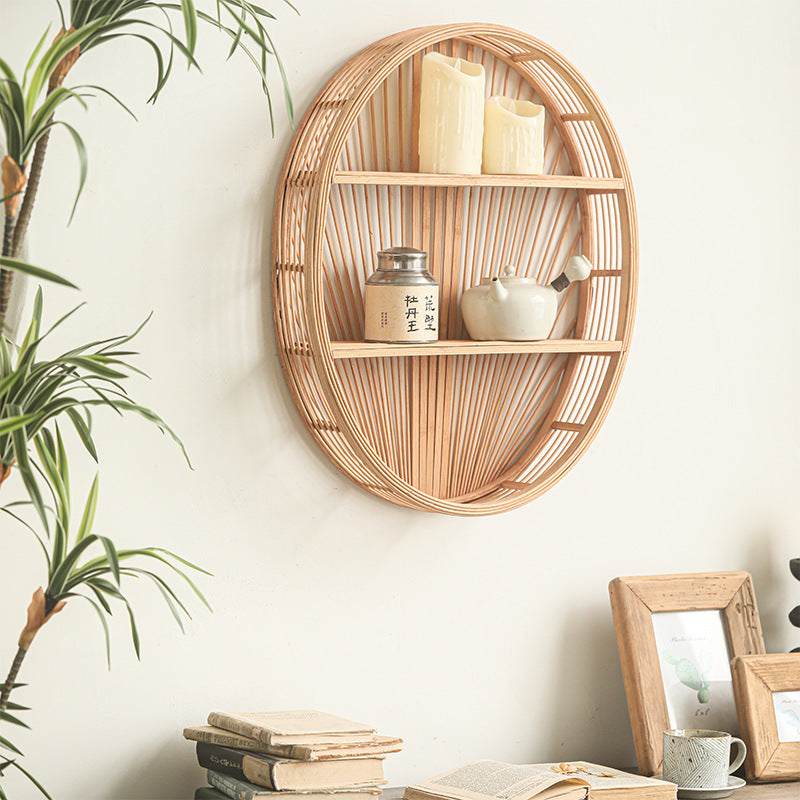 Wall Shelf made of Natural Rattan | Kelmera
