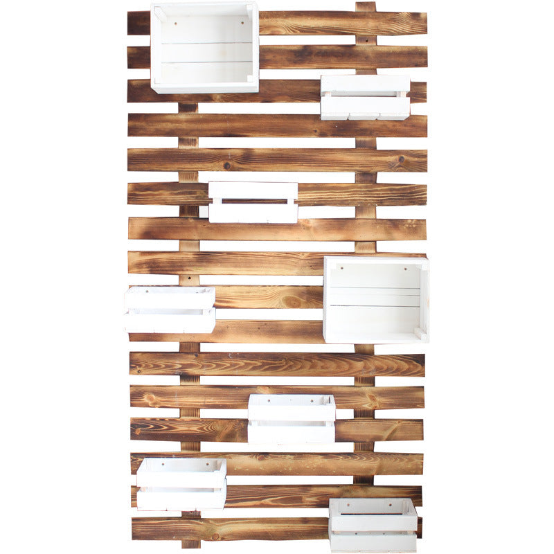 Wall Shelf System with Integrated Storage Boxes | Kelmera
