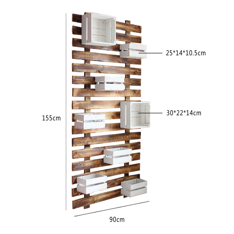 Wall Shelf System with Integrated Storage Boxes | Kelmera