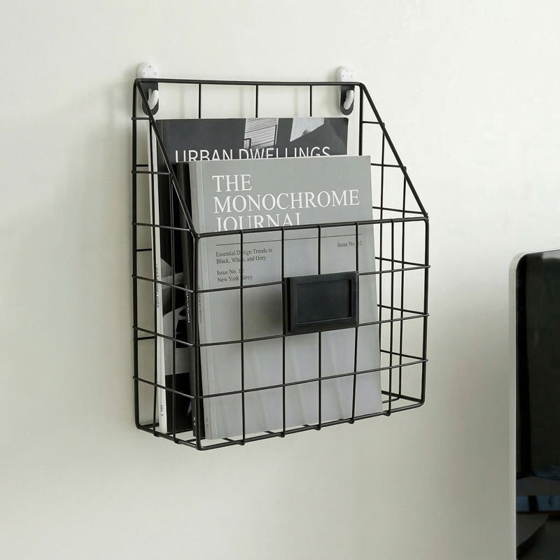Wall Shelf with Storage Basket | Kelmera