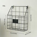 Wall Shelf with Storage Basket | Kelmera