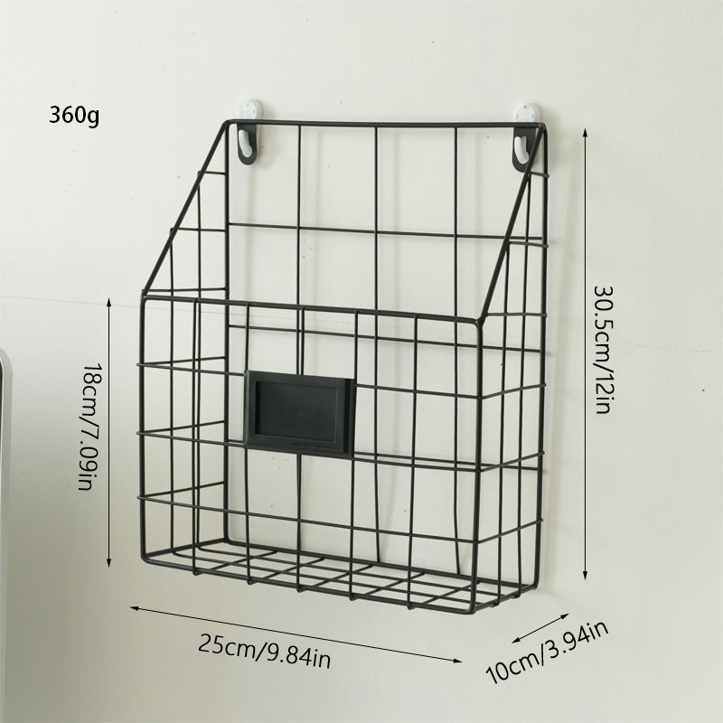 Wall Shelf with Storage Basket | Kelmera