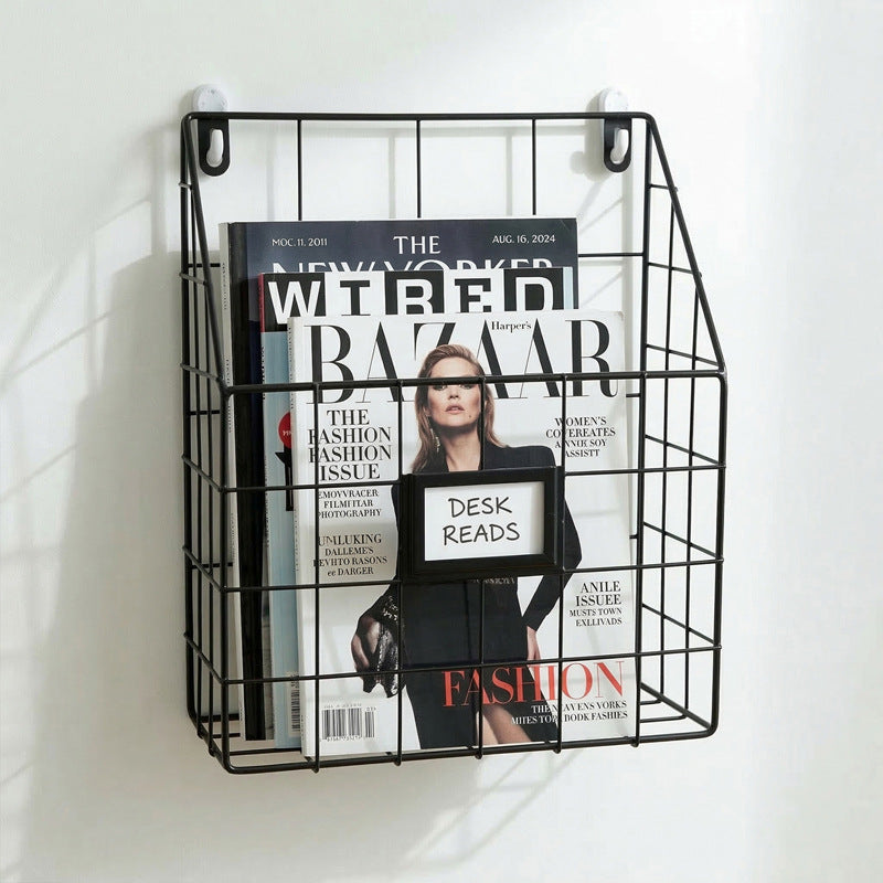 Wall Shelf with Storage Basket | Kelmera
