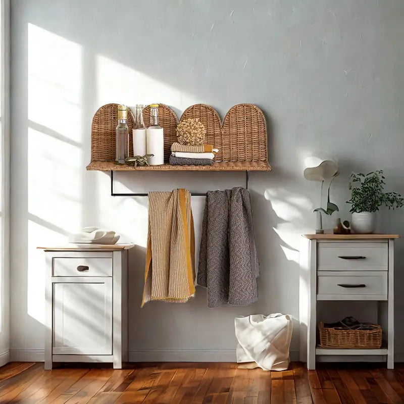Wall Shelf with Woven Design | Kelmera