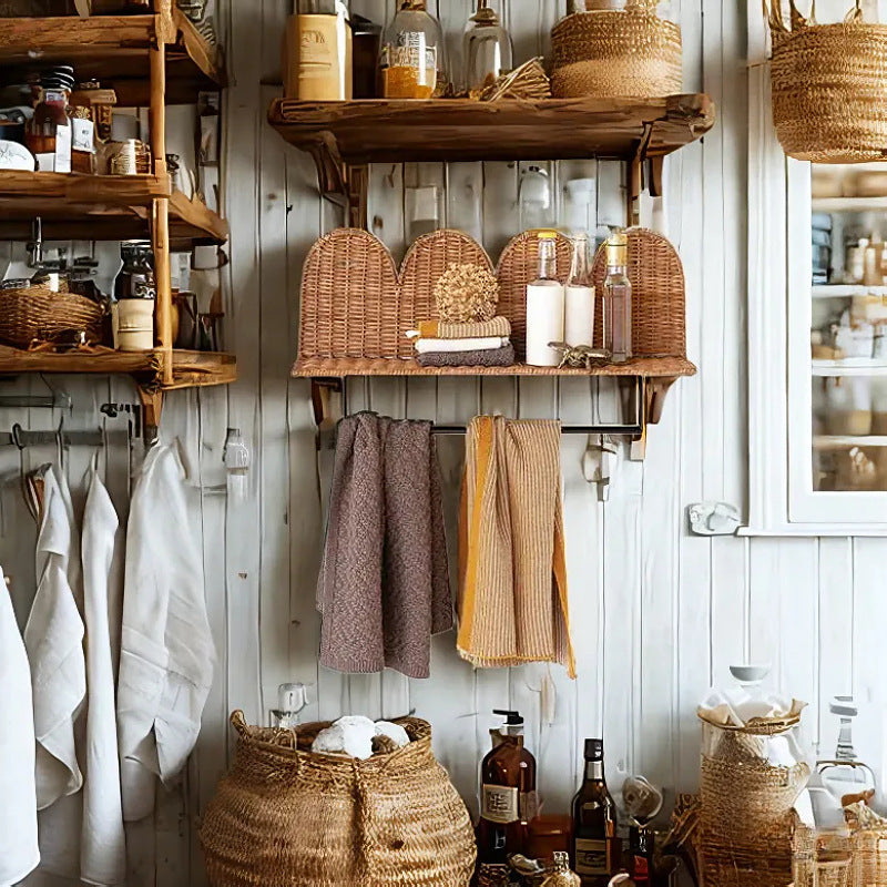 Wall Shelf with Woven Design | Kelmera