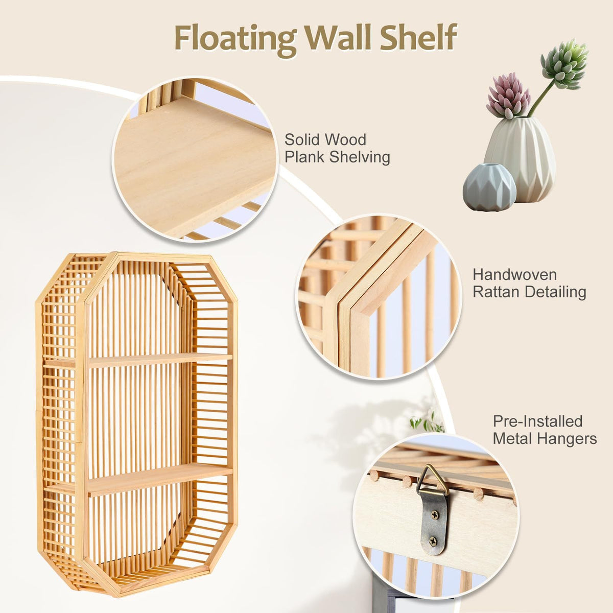 Wall Shelf Wood | Kelmera