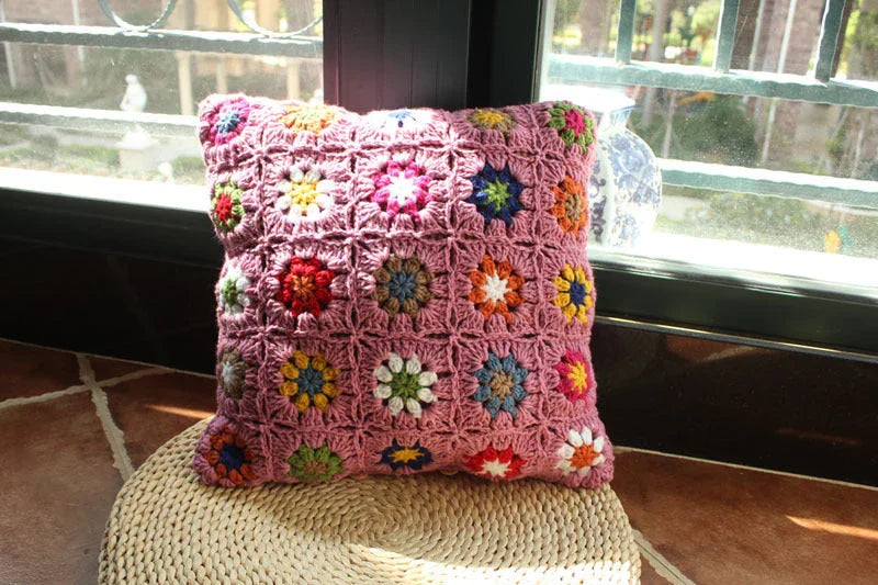 Wanderglen Crochet Pillow Case