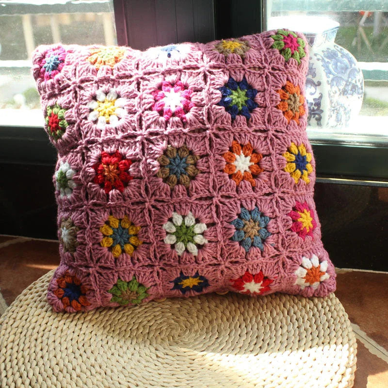 Wanderglen Crochet Pillow Case