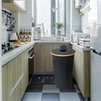 Waste Bin with Bamboo Lid | Kelmera