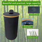 Waste Bin with Bamboo Lid | Kelmera