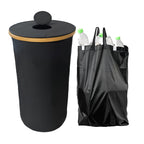 Waste Bin with Bamboo Lid | Kelmera