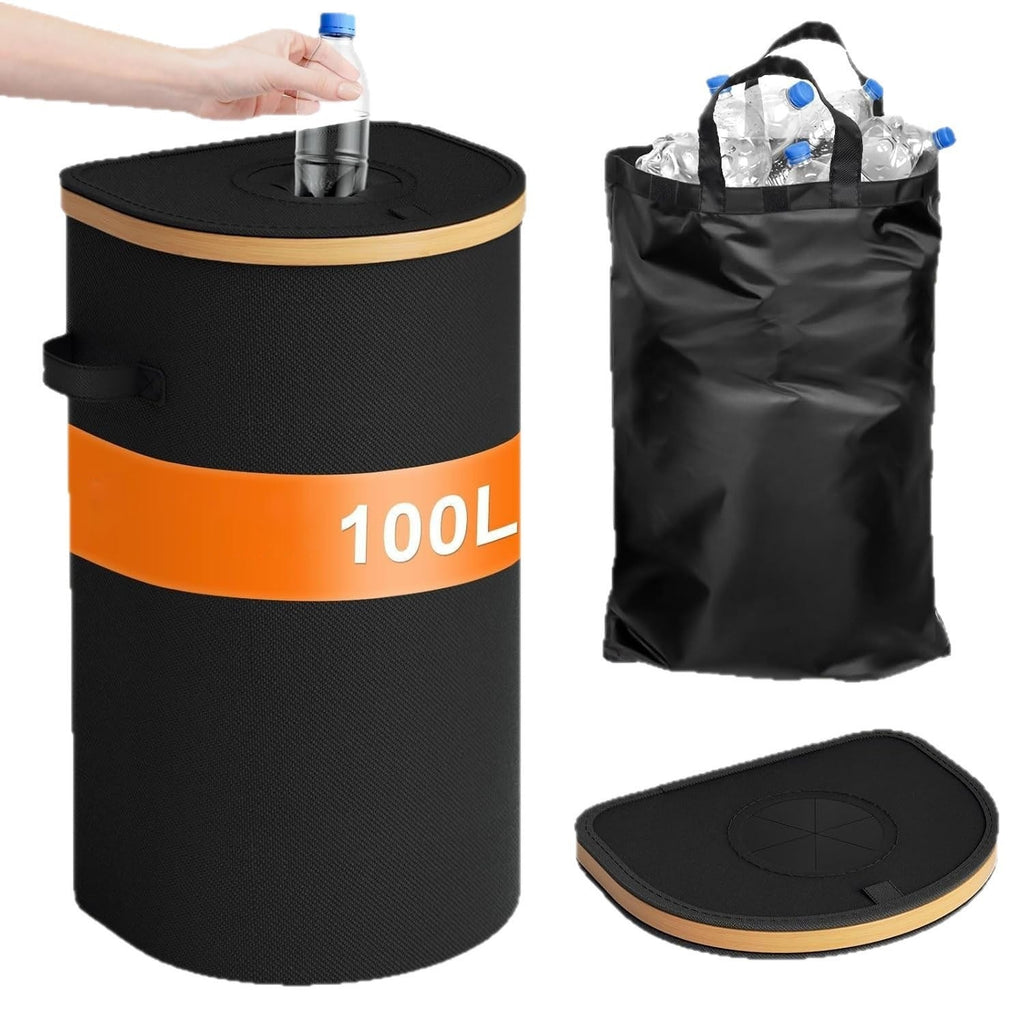 Waste Separation Container with Practical Lid and Large Volume | Kelmera