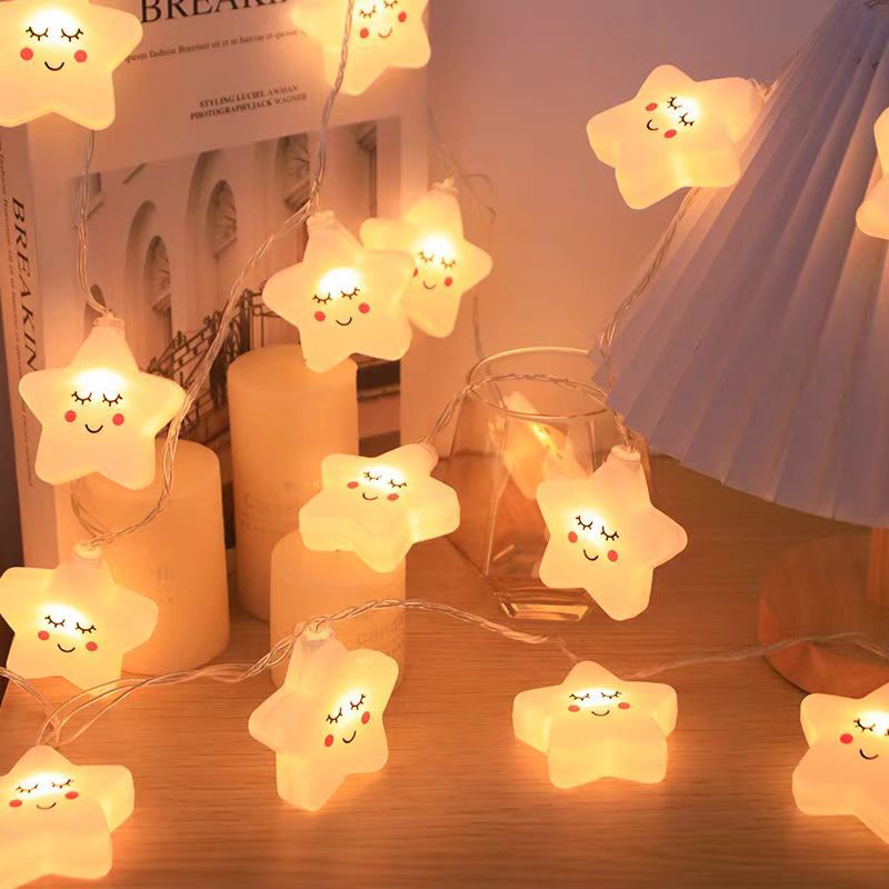 Waterproof Outdoor Rainbow Cloud LED String Lights | Kelmera