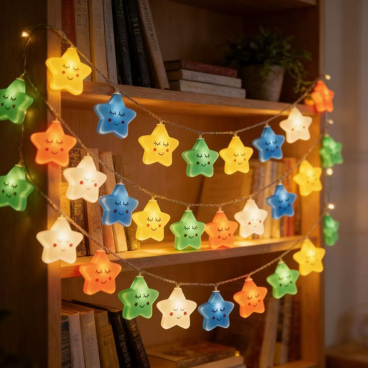 Waterproof Outdoor Rainbow Cloud LED String Lights | Kelmera