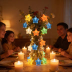 Waterproof Outdoor Rainbow Cloud LED String Lights | Kelmera