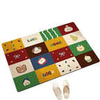 Welcome Home Cartoon Area Rug | Kelmera