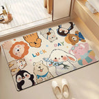Welcome Home Cartoon Area Rug | Kelmera