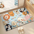 Welcome Home Cartoon Area Rug | Kelmera