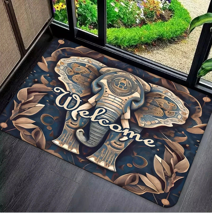 Welcome Mat Soft Textile Non Slip | Kelmera