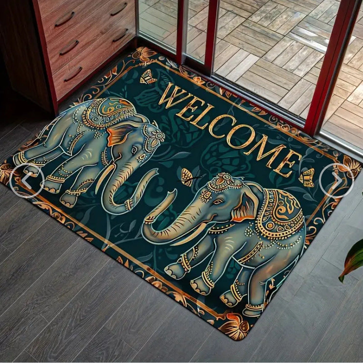 Welcome Mat Soft Textile Non Slip | Kelmera